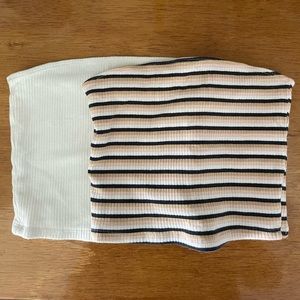 Ribbed Tube Top Set from Hollister Both Size Small